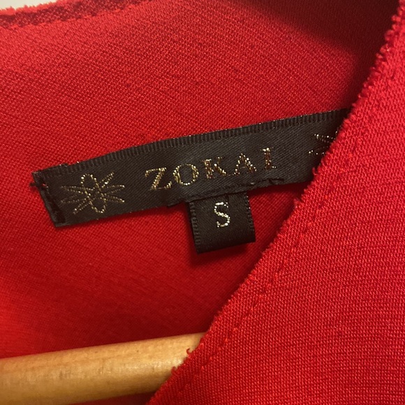 Cut out red dress - Picture 3 of 4